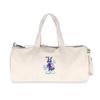 Amei 24 - Recycled Canvas Sports Bag by Stanley/Stella - natural - Front