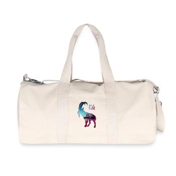 Köln Geißbock Hennes - Recycelte Canvas-Sporttasche von Stanley/Stella - Naturweiß - Vorne