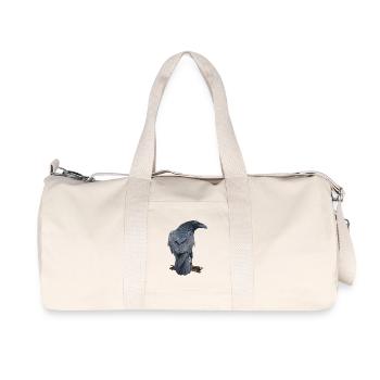 Crow - Recycled Canvas Sports Bag by Stanley/Stella - natural - Front