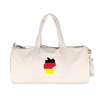 Germany - Recycled Canvas Sports Bag by Stanley/Stella - natural - Front