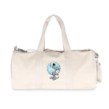 Chanter Loup - Sac de sport en toile recyclée Stanley/Stella - blanc naturel - Devant