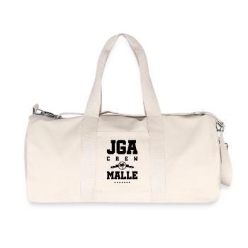 jga malle crew - Recycelte Canvas-Sporttasche von Stanley/Stella - Naturweiß - Vorne