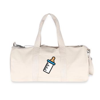 Milk bottle - Recycled Canvas Sports Bag by Stanley/Stella - natural - Front