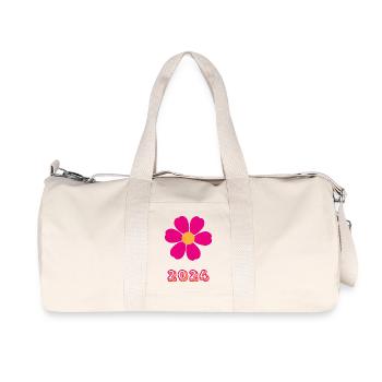 HAPPY NEW YEAR. NEW YEAR'S EVE. NEW YEAR - Recycled Canvas Sports Bag by Stanley/Stella - natural - Front