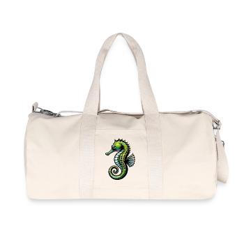 Hippocampe - Sac de sport en toile recyclée Stanley/Stella - blanc naturel - Devant