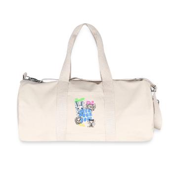 Nourrissez votre âme - Sac de sport en toile recyclée Stanley/Stella - blanc naturel - Devant