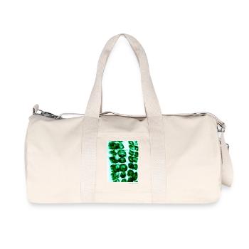 250705-1959 - Recycelte Canvas-Sporttasche von Stanley/Stella - Naturweiß - Vorne