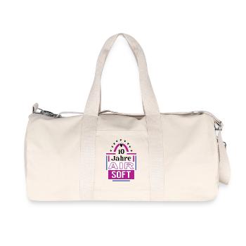 Joueur Airsoft 10 ans d’Airsoft - Sac de sport en toile recyclée Stanley/Stella - blanc naturel - Devant