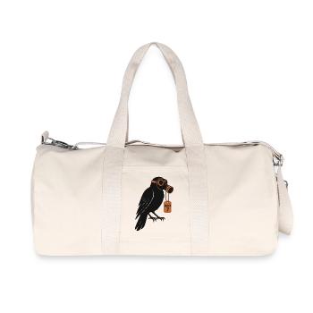 Underground Raven Sector 7 - Recycled Canvas Sports Bag by Stanley/Stella - natural - Front