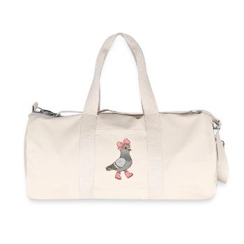 Dove - Recycled Canvas Sports Bag by Stanley/Stella - natural - Front