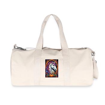Couleur rêve licorne dans la bague d’automne - Sac de sport en toile recyclée Stanley/Stella - blanc naturel - Devant