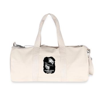 TIMELESS VOID – The Black Hole of Time - Recycled Canvas Sports Bag by Stanley/Stella - natural - Front