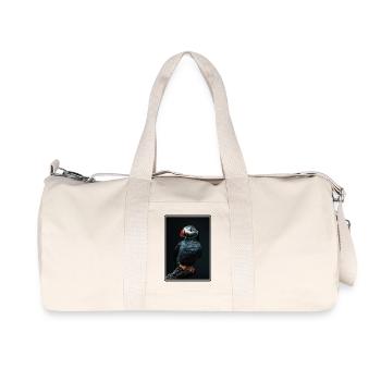 Puffin Papageientaucher - Recycelte Canvas-Sporttasche von Stanley/Stella - Naturweiß - Vorne