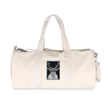 Renne Renne - Sac de sport en toile recyclée Stanley/Stella - blanc naturel - Devant