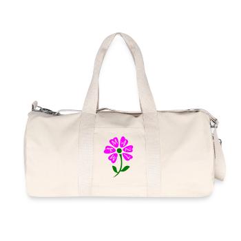 Maman 2027 - Sac de sport en toile recyclée Stanley/Stella - blanc naturel - Devant