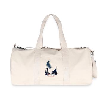 Sterne belohnen Geduld - Recycelte Canvas-Sporttasche von Stanley/Stella - Naturweiß - Vorne