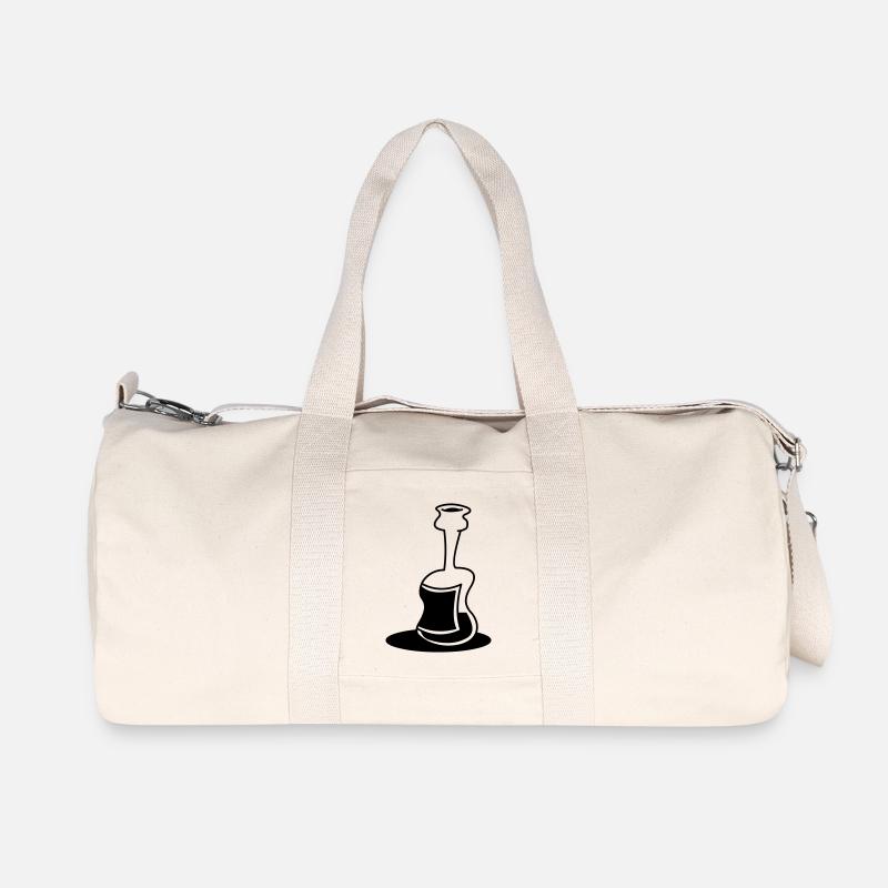 Flasche - Recycelte Canvas-Sporttasche von Stanley/Stella - Naturweiß