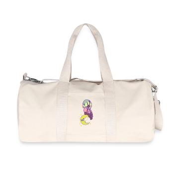 Pp and the Moon - Recycled Canvas Sports Bag by Stanley/Stella - natural - Front
