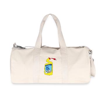 Canard PC | ordinateur | jeu | console Nerd Gamer - Sac de sport en toile recyclée Stanley/Stella - blanc naturel - Devant