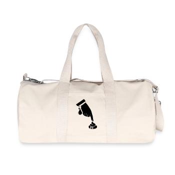 boss blak - Recycled Canvas Sports Bag by Stanley/Stella - natural - Front