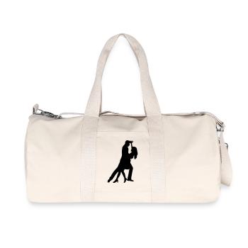 Danse - Sac de sport en toile recyclée Stanley/Stella - blanc naturel - Devant