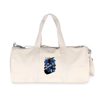 Got the blues - Sac de sport en toile recyclée Stanley/Stella - blanc naturel - Devant