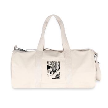 Haltère - Sac de sport en toile recyclée Stanley/Stella - blanc naturel - Devant