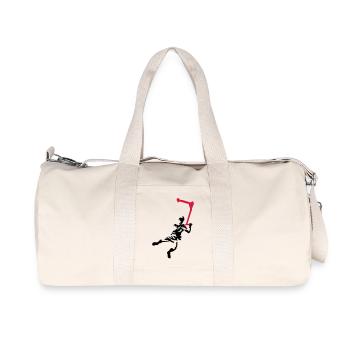 Kickscooter - Recycelte Canvas-Sporttasche von Stanley/Stella - Naturweiß - Vorne