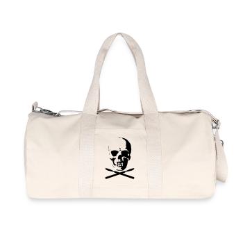 Chirurg - Recycelte Canvas-Sporttasche von Stanley/Stella - Naturweiß - Vorne