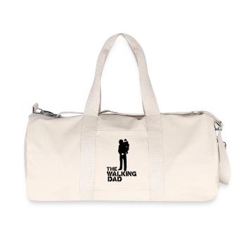 the walking dad - Recycled Canvas Sports Bag by Stanley/Stella - natural - Front