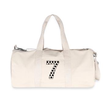 7 - Recycelte Canvas-Sporttasche von Stanley/Stella - Naturweiß - Vorne
