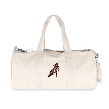 Motocross - Recycled Canvas Sports Bag by Stanley/Stella - natural - Front