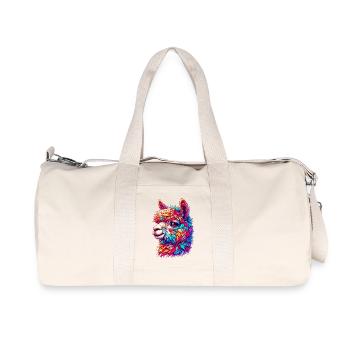 Alpaca - Recycled Canvas Sports Bag by Stanley/Stella - natural - Front