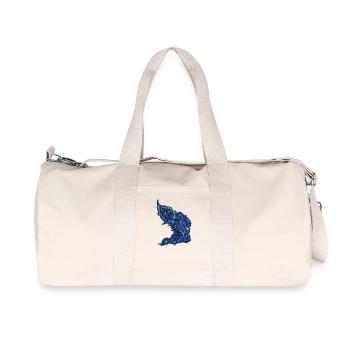 visual feed - Recycled Canvas Sports Bag by Stanley/Stella - natural - Front