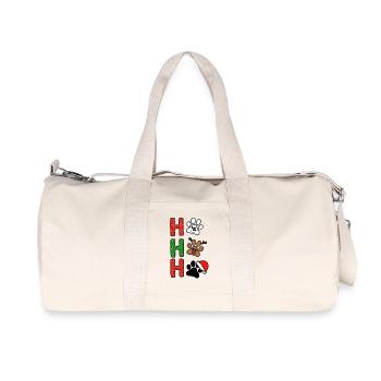 H Pattes de Noël Plaid - Sac de sport en toile recyclée Stanley/Stella - blanc naturel - Devant
