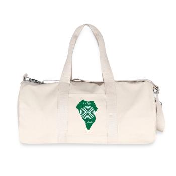 La Isla Verde La Palma Contour Dessin en spirale - Sac de sport en toile recyclée Stanley/Stella - blanc naturel - Devant