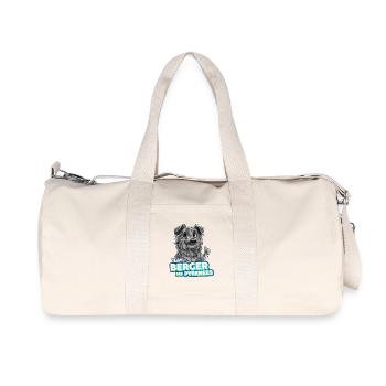 TEAM Pyrenean Shepherd Dog - Harlequin - Recycled Canvas Sports Bag by Stanley/Stella - natural - Front