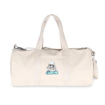 TEAM Poodle - White - Recycled Canvas Sports Bag by Stanley/Stella - natural - Front