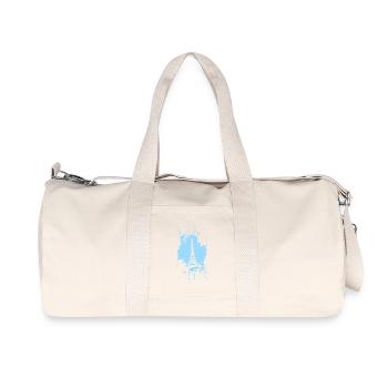 Eiffel Tower in a Splash - Recycled Canvas Sports Bag by Stanley/Stella - natural - Front