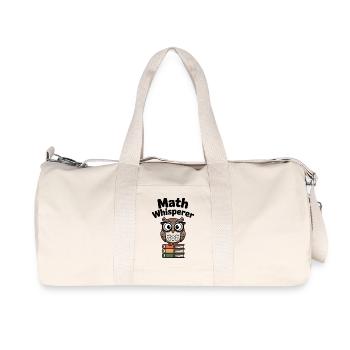 Math Whisperer - Recycled Canvas Sports Bag by Stanley/Stella - natural - Front