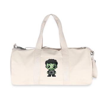 Bande dessinée de zombies - Sac de sport en toile recyclée Stanley/Stella - blanc naturel - Devant