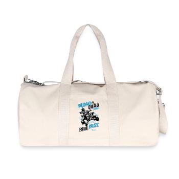 Quad Racing Speed - Recycled Canvas Sports Bag by Stanley/Stella - natural - Front