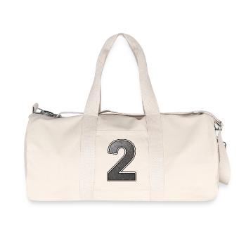Two Metal Texture Scratch Art - Recycled Canvas Sports Bag by Stanley/Stella - natural - Front