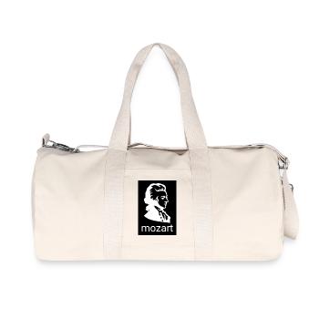 Contraste de la silhouette de Mozart - Sac de sport en toile recyclée Stanley/Stella - blanc naturel - Devant