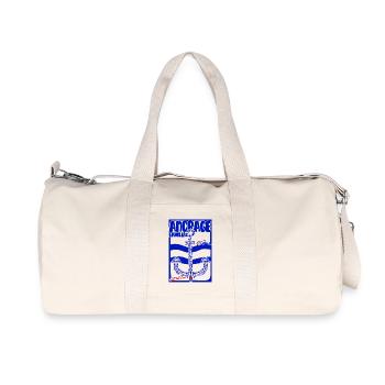 Ancrage Familial Marin Famille - Sac de sport en toile recyclée Stanley/Stella - blanc naturel - Devant