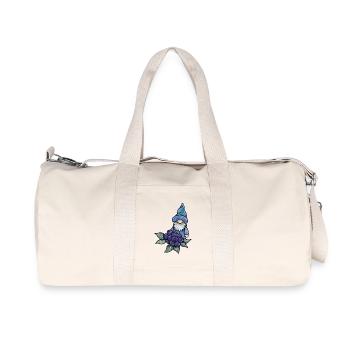 Blueberry Gnome - Recycled Canvas Sports Bag by Stanley/Stella - natural - Front