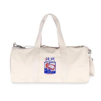 Pêche Miraculeuse Retro - Recycled Canvas Sports Bag by Stanley/Stella - natural - Front