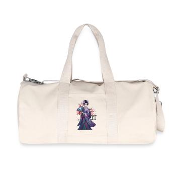 Beautiful Geisha | Final Rev | Special Edition - Recycled Canvas Sports Bag by Stanley/Stella - natural - Front