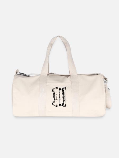 EliteBasin_Plan - Sac de sport en toile recyclée Stanley/Stella - blanc naturel