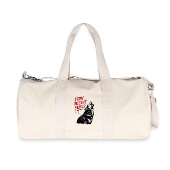 How does that feel? Howling Wolf - Recycled Canvas Sports Bag by Stanley/Stella - natural - Front